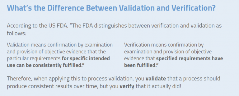 Overview of Medical Device Process Validation: IQ, OQ, and PQ – Oriel ...